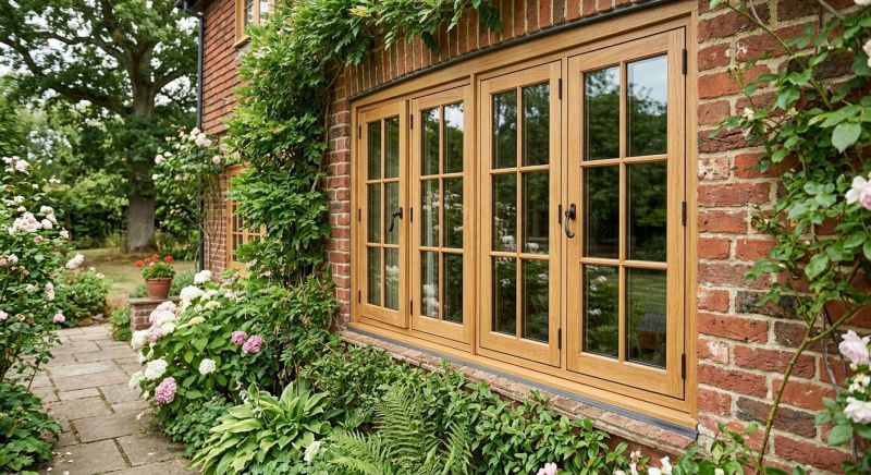 Wood Windows Installation project example